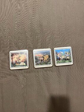Vintage M.J. Hummel Coaster Set of 3